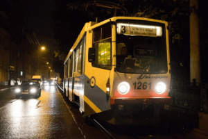 В связи с ремонтными работами несколько ночей не будет курсировать ночной маршрут трамвая №3