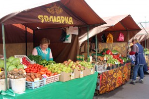 Ярмарка выходного дня в районе Братеево