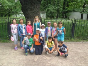 Дети района Братеево в музее-заповеднике Коломенское