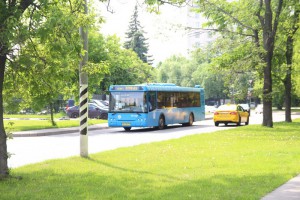 Автобус в районе Бирюлево Западное