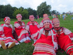 В музее-заповеднике «Царицыно» прошел фестиваль "Русское поле"