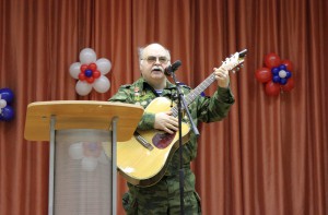 Военно-патриотический концерт в районе Братеево 