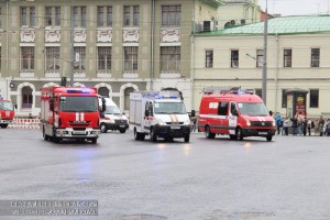 Пожарные машины в Москве
