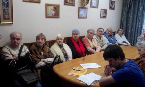 Жители района Братеево на мероприятии в библиотеке №150