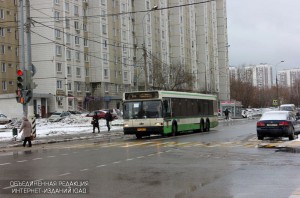 Автобус в районе Браетеево