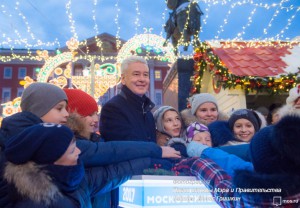 Сергей Собянин пригласил жителей отметить Новый год на площадках Москвы 
