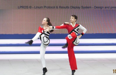 Учащиеся школы №998 на Первенстве России по рок-н-роллу