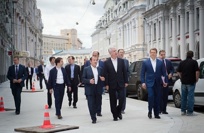 Собянин: Исторический центр Москвы возвращают пешеходам