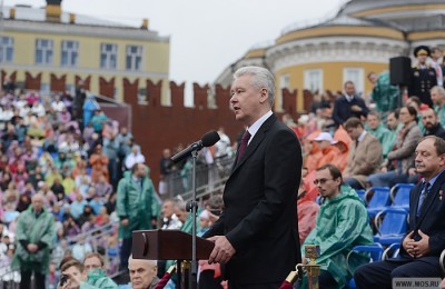 Мэр Москвы поздравил жителей с Днем города