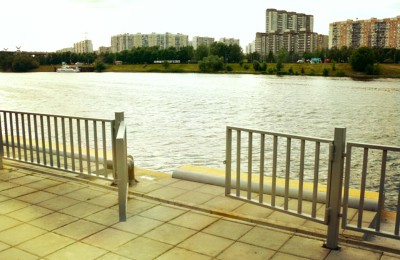 Москва-река в районе Братеево