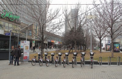 Велопарковка в Москве