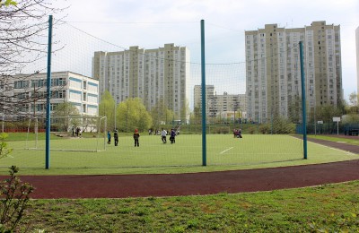 Спортивное поле в районе Братеево