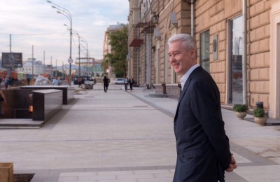 Мэр Москвы Сергей Собянин рассказал о благоустройстве улицы Новый Арбат