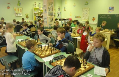 Детский турнир по шахматам в ЮАО