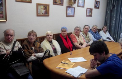 Жители района Братеево на мероприятии в библиотеке №150