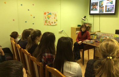 Встреча старшеклассников с писательницей Миленой Завойчинской