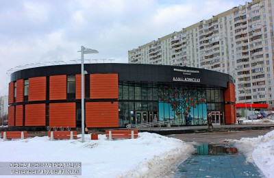 Станция "Алма-Атинская" в районе Братеево