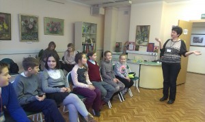 Юные посетители кружка №Книжный остров"