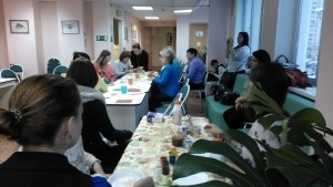 Участники встречи "Лучик света, несущий добро"