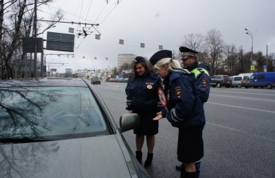 Сотрудники полиции провели профилактическую акцию по безопасности на дороге