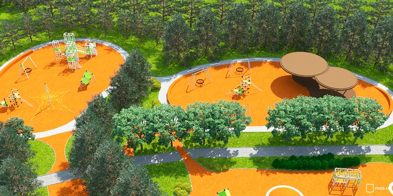 Парк 50-летия Октября на западе Москвы благоустроят в этом году