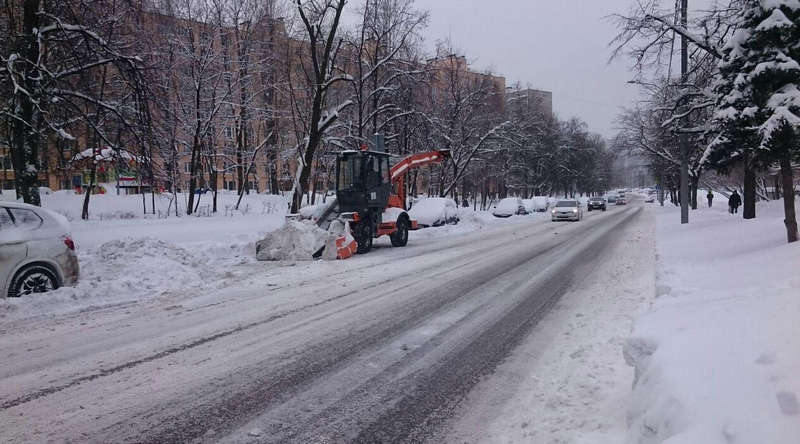 Коммунальные службы района справились с последствиями снежных заносов