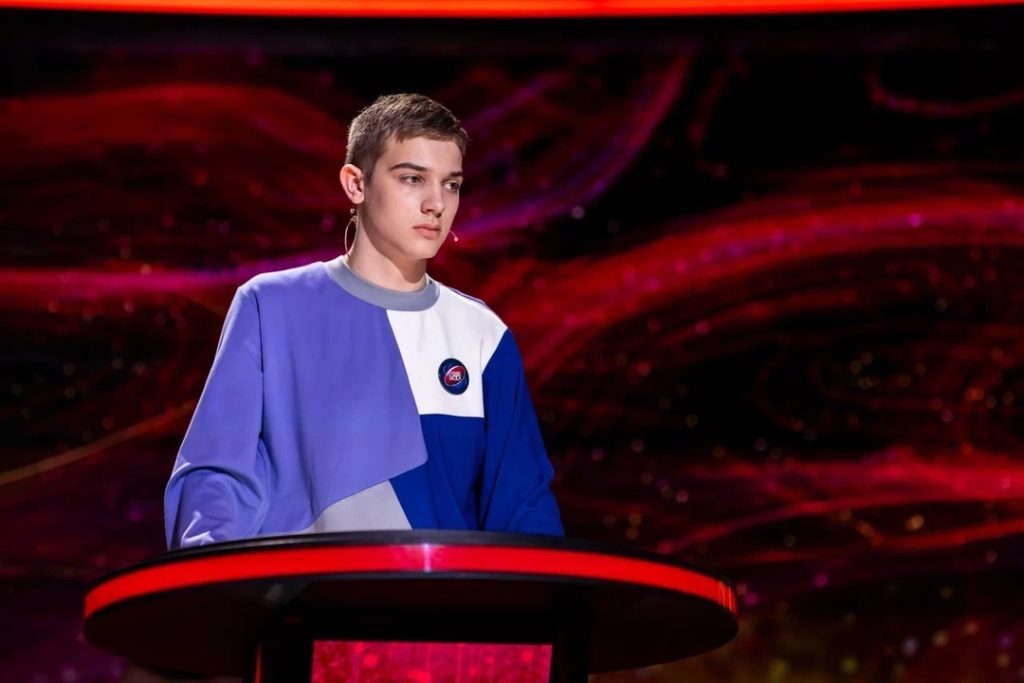 На фото ученик школы №1034 Иван Симбирских. Фото: страница учреждения в социальных сетях