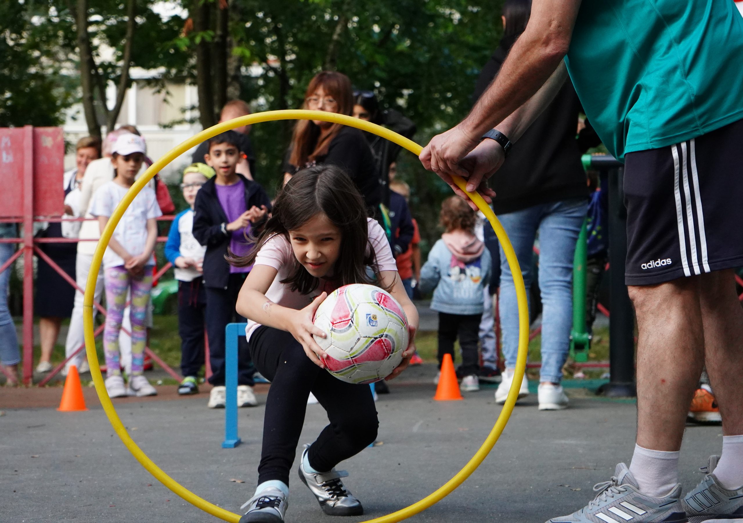 Спортивное мероприятие провели для детей и подростков в районе Братеево. Фото: Анна Быкова, «Вечерняя Москва»
