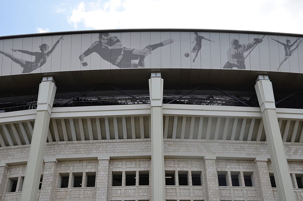 «Мой спортивный район» запускает летние тренировки на льду в «Лужниках». Фото: Анна Быкова, «Вечерняя Москва»