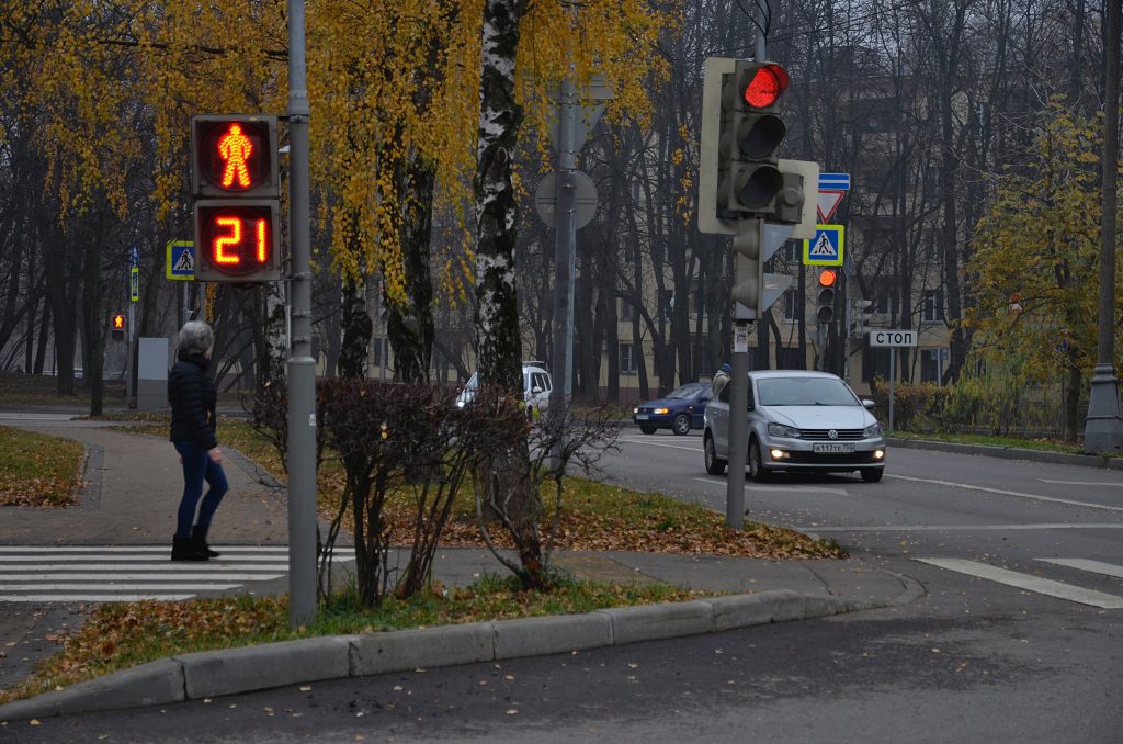 Новые светофоры появились в Братееве. Фото: Анна Быкова, «Вечерняя Москва»