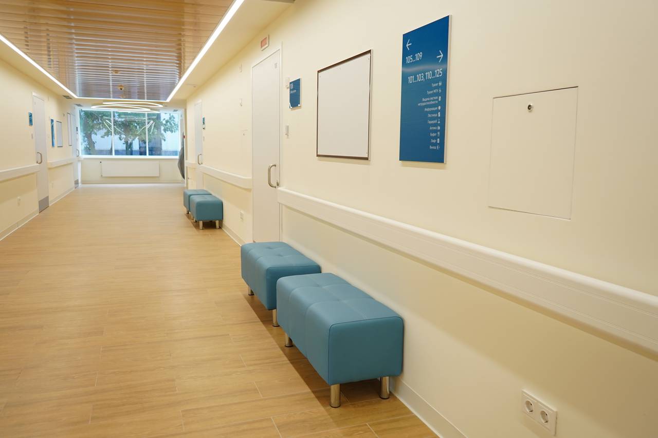 Елена Коростиленко рассказала о цифровых сервисах в поликлинике № 214. Фото: Анна Быкова, «Вечерняя Москва»