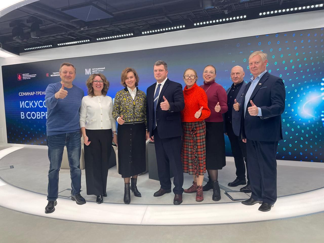 Глава МО Братеево посетил семинар-тренинг. Фото: Telegram-канал Антона Власенко