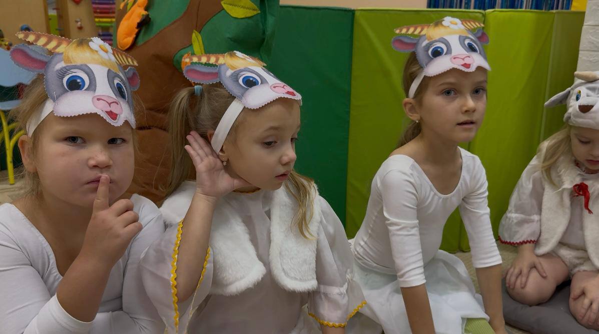 Ольга Белоусова рассказала о театральной студии детского сада. Фото: Telegram-канал Ольги Белоусовой