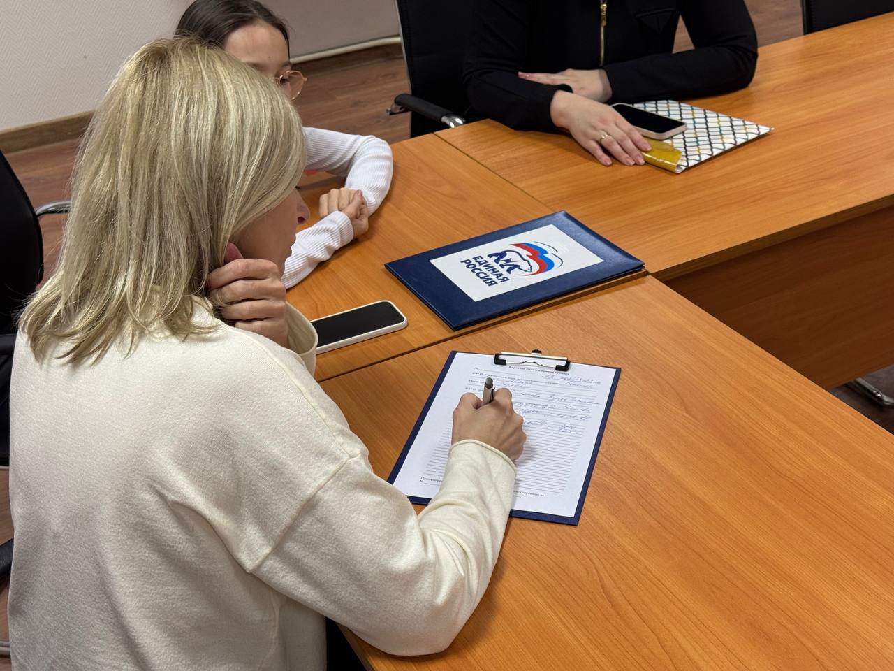 Анна Вольская провела личный прием граждан — фото и видеорепортаж. Фото: Анастасия Сёмина, «Вечерняя Москва»