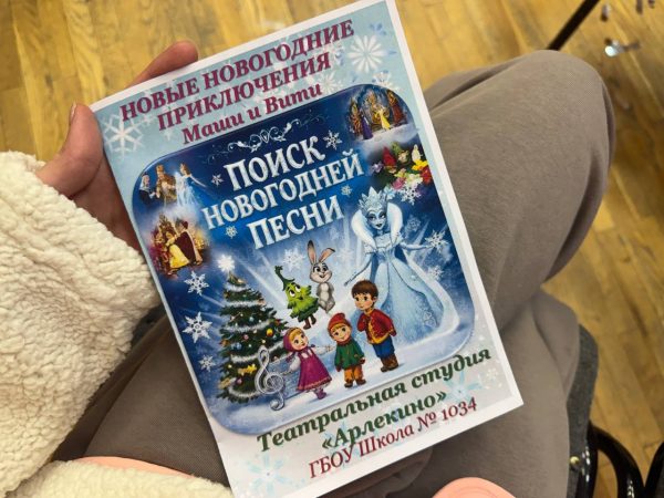Ирина Чинилина рассказала о новогоднем спектакле в школе — фото- и видеорепортаж. Фото: Анастасия Сёмина, «Вечерняя Москва»