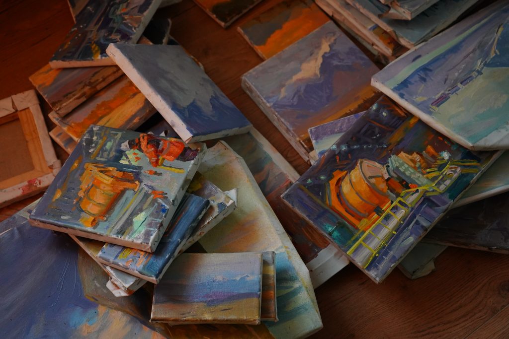 Будущая ученица школы №1998 «Лукоморье» победила в художественном конкурсе. Фото: Анна Быкова, «Вечерняя Москва»