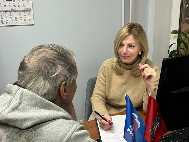 Анна Вольская провела очередной личный прием граждан. Фото: старница Анны Вольской в социальных сетях