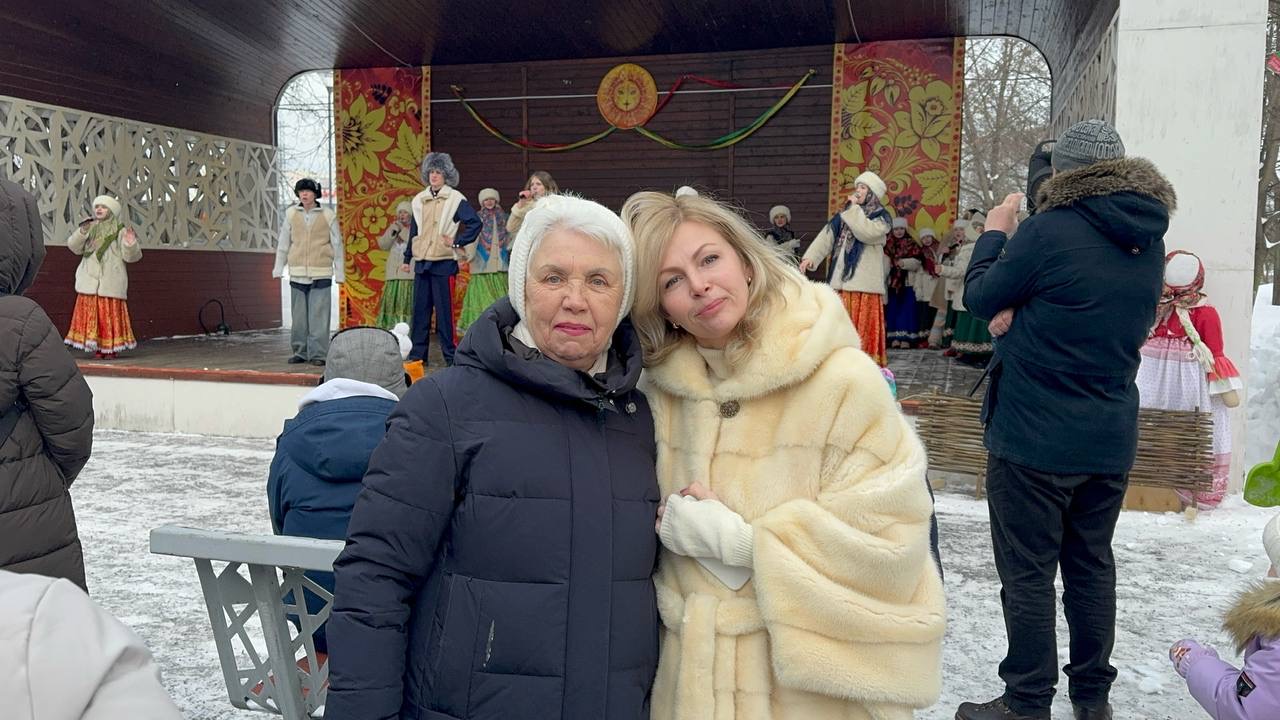 Анна Вольская поздравила всех жителей с масленицей — фото - и видеорепортаж. Фото: Анастасия Сёмина, «Вечерняя Москва»