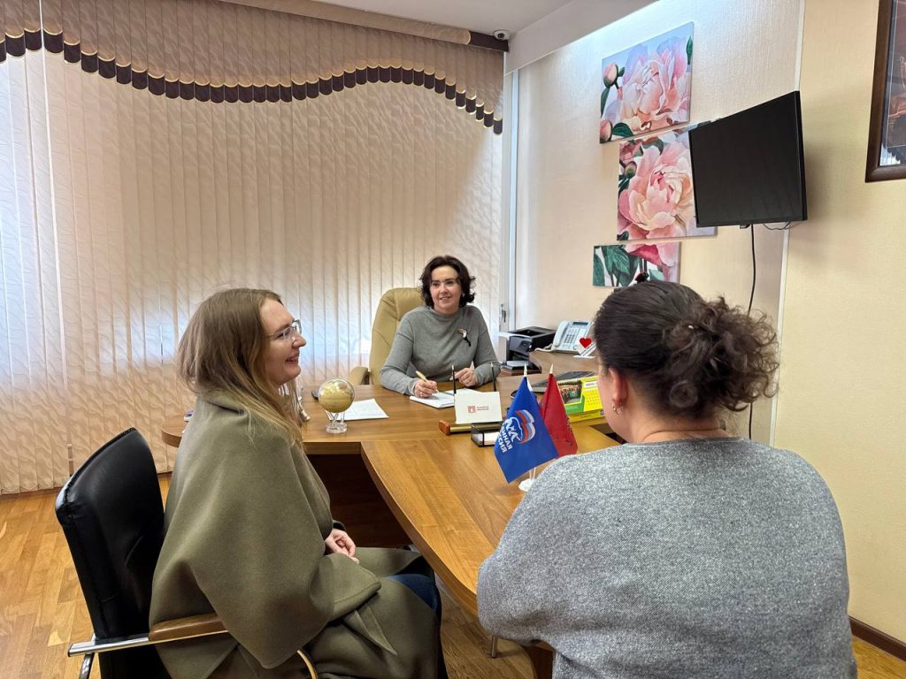 Ольга Белоусова провела очередной прием жителей в рамках Года депутата — фото и видеорепортаж. Фото: Анастасия Сёмина, «Вечерняя Москва»
